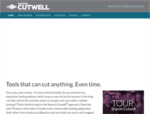Tablet Screenshot of cutwell.com